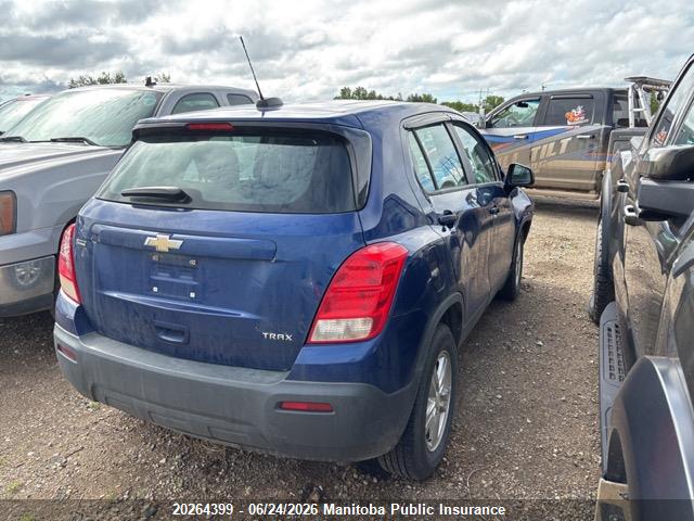 Chevrolet TRAX LS 2016 3GNCJKSB0GL258513 Image 4