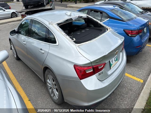 Продаж на аукціоні авто 2017 Chevrolet Malibu Lt, vin: 1G1ZE5ST4HF130989, номер лоту: 20264421
