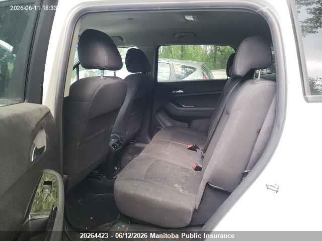 20264423 :رقم المزاد ، KL77P2EM3CK554737 vin ، 2012 Chevrolet Orlando Lt مزاد بيع