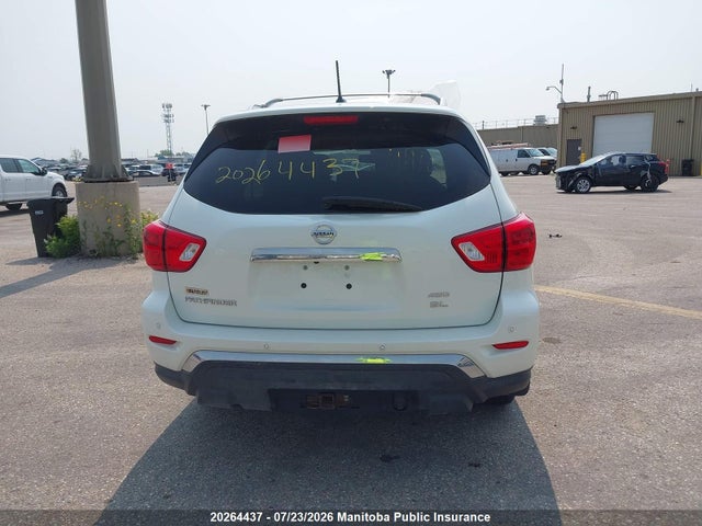 20264437 :رقم المزاد ، 5N1DR2MM4HC646518 vin ، 2017 Nissan Pathfinder Sl مزاد بيع