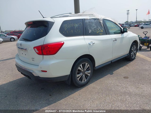 20264437 :رقم المزاد ، 5N1DR2MM4HC646518 vin ، 2017 Nissan Pathfinder Sl مزاد بيع