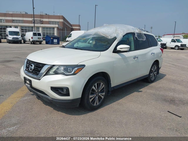 20264437 :رقم المزاد ، 5N1DR2MM4HC646518 vin ، 2017 Nissan Pathfinder Sl مزاد بيع