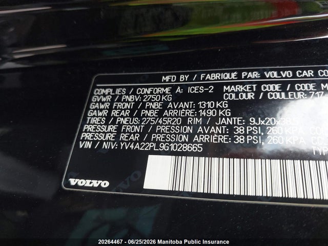 Volvo XC90 T6 2016 YV4A22PL9G1028665 Image 9