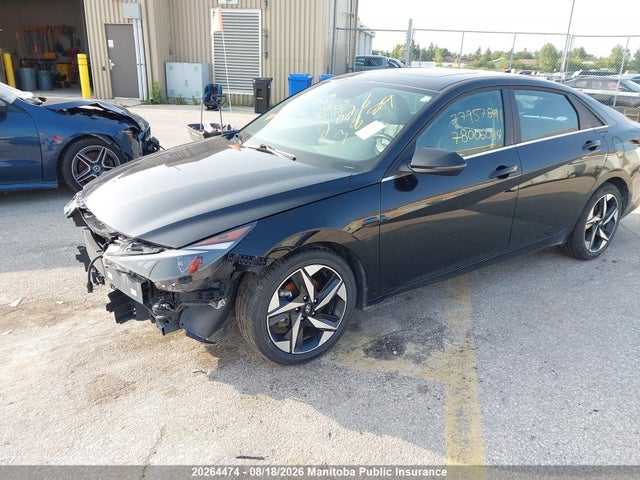 2023 Hyundai Elantra Luxury Hybrid მანქანა იყიდება აუქციონზე, vin: KMHLN4AJ7PU063446, აუქციონის ნომერი: 20264474