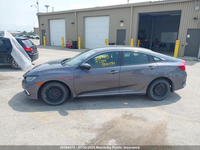 2HGFC2F53KH001580 Honda Civic Lx