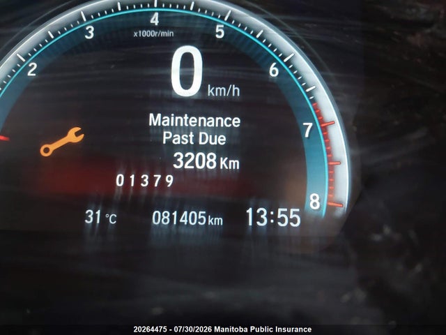 2HGFC2F53KH001580 Honda Civic Lx
