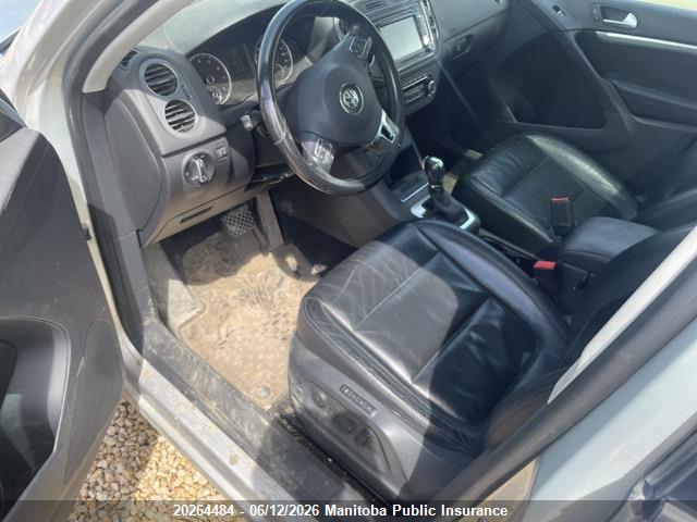 20264484 :رقم المزاد ، WVGBV7AXXCW529130 vin ، 2012 Volkswagen Tiguan 2.0 Tsi مزاد بيع