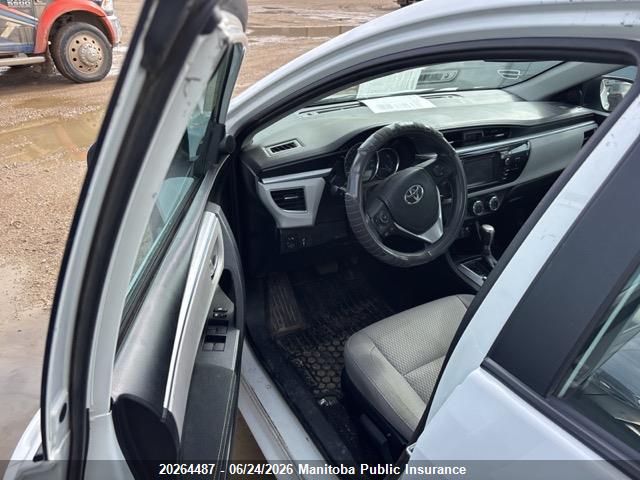Aukcja sprzedaży 2016 Toyota Corolla Le, vin: 2T1BURHE2GC551094, numer aukcji: 20264487