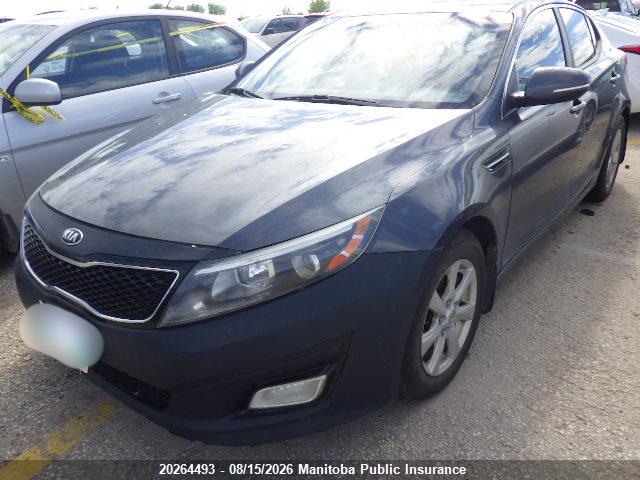KIA Optima Lx 2014 KNAGM4A79E5485350 Image 2