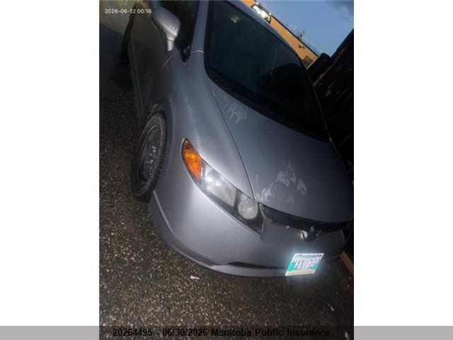 2007 Honda Civic Lx მანქანა იყიდება აუქციონზე, vin: 2HGFA16527H024856, აუქციონის ნომერი: 20264495