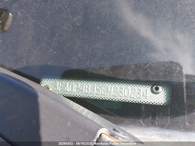 Ford FIESTA SE 2014 3FADP4BJ5EM230234 Image 9