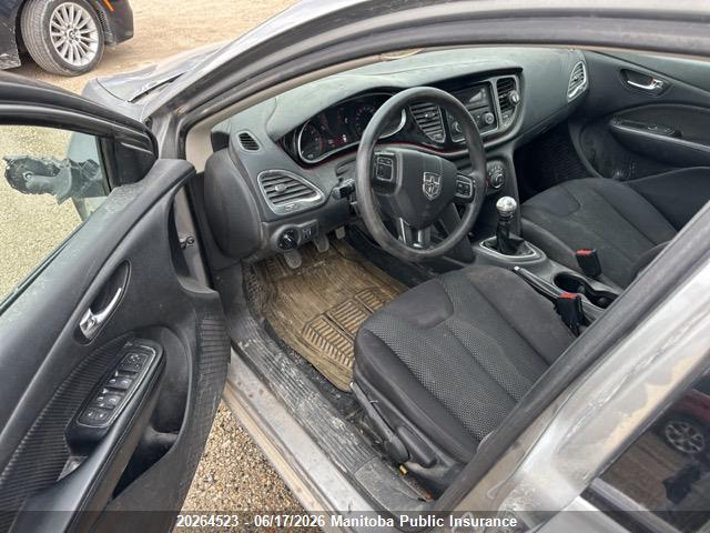 Dodge DART SE 2015 1C3CDFAA6FD141074 Image 5