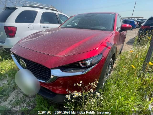20264566 :رقم المزاد ، 3MVDMBCM1SM763868 vin ، 2025 Mazda Cx-30 Gs مزاد بيع