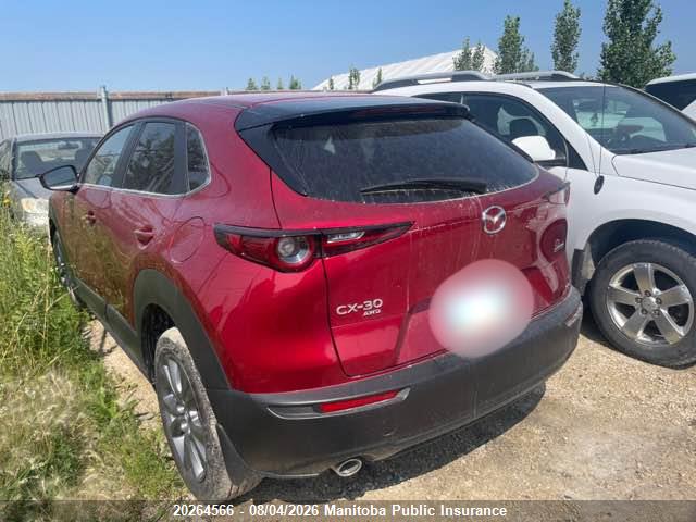20264566 :رقم المزاد ، 3MVDMBCM1SM763868 vin ، 2025 Mazda Cx-30 Gs مزاد بيع