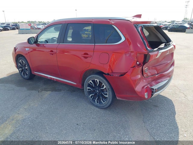 Aukcja sprzedaży 2018 Mitsubishi Outlander Gt Hybrid, vin: JA4J24A52JZ621392, numer aukcji: 20264578