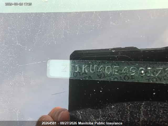 2009 Toyota Matrix მანქანა იყიდება აუქციონზე, vin: 2T1KU40E49C178254, აუქციონის ნომერი: 20264581