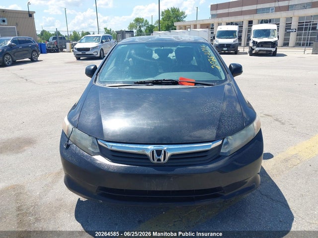 Aukcja sprzedaży 2012 Honda Civic Lx, vin: 2HGFB2F45CH047360, numer aukcji: 20264585