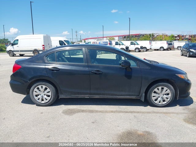 Aukcja sprzedaży 2012 Honda Civic Lx, vin: 2HGFB2F45CH047360, numer aukcji: 20264585