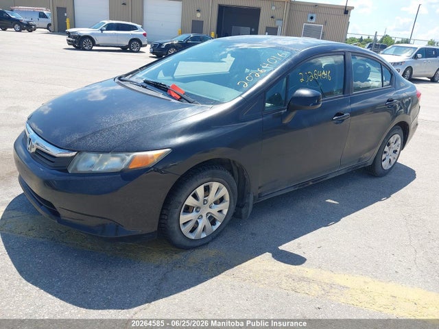 Aukcja sprzedaży 2012 Honda Civic Lx, vin: 2HGFB2F45CH047360, numer aukcji: 20264585