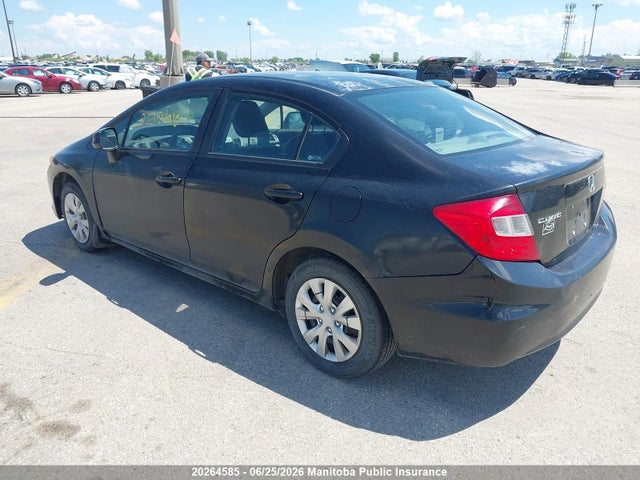Aukcja sprzedaży 2012 Honda Civic Lx, vin: 2HGFB2F45CH047360, numer aukcji: 20264585