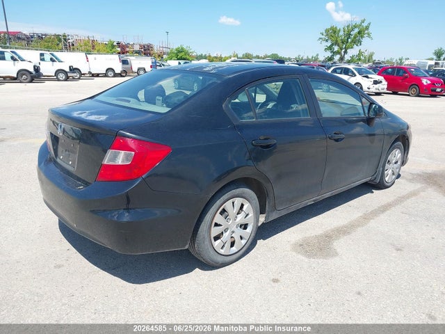 Aukcja sprzedaży 2012 Honda Civic Lx, vin: 2HGFB2F45CH047360, numer aukcji: 20264585