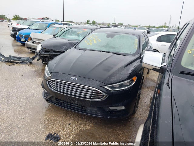 20264612 :رقم المزاد ، 3FA6P0VP6HR202466 vin ، 2017 Ford Fusion Sport V6 مزاد بيع