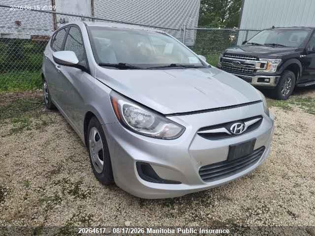 Продаж на аукціоні авто 2012 Hyundai Accent Gl, vin: KMHCT5AE0CU007101, номер лоту: 20264617