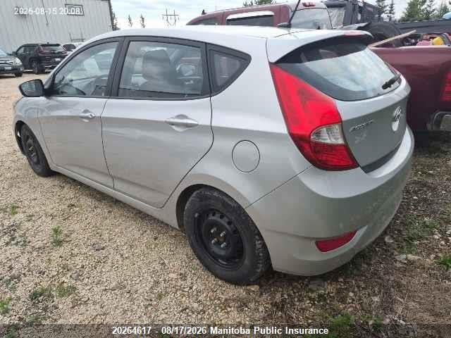 20264617 :رقم المزاد ، KMHCT5AE0CU007101 vin ، 2012 Hyundai Accent Gl مزاد بيع