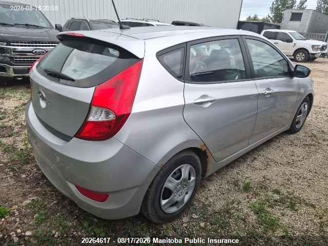 20264617 :رقم المزاد ، KMHCT5AE0CU007101 vin ، 2012 Hyundai Accent Gl مزاد بيع