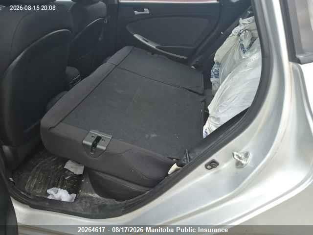 20264617 :رقم المزاد ، KMHCT5AE0CU007101 vin ، 2012 Hyundai Accent Gl مزاد بيع