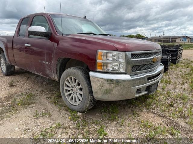 20264626 :رقم المزاد ، 1GCRKREA9DZ146664 vin ، 2013 Chevrolet Silverado 1500 Ls Ext Cab مزاد بيع