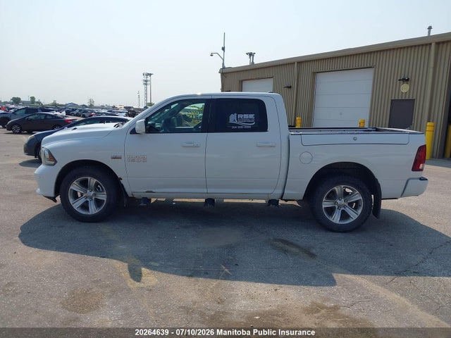 2016 Dodge Ram 1500 Sport Crew Cab მანქანა იყიდება აუქციონზე, vin: 1C6RR7MT6GS160951, აუქციონის ნომერი: 20264639