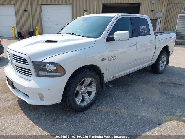 2016 Dodge Ram 1500 Sport Crew Cab მანქანა იყიდება აუქციონზე, vin: 1C6RR7MT6GS160951, აუქციონის ნომერი: 20264639