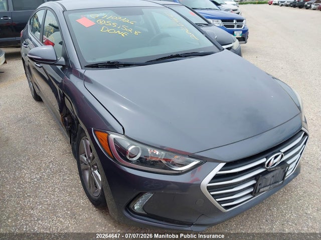 20264647 :رقم المزاد ، KMHD84LF1JU551528 vin ، 2018 Hyundai Elantra Gl مزاد بيع