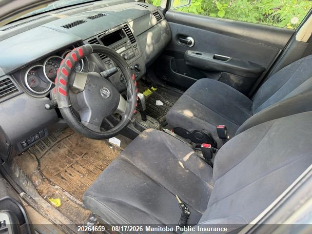 2009 Nissan Versa 1.6 მანქანა იყიდება აუქციონზე, vin: 3N1CC11E69L440327, აუქციონის ნომერი: 20264659