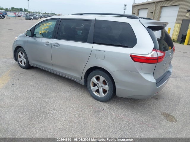 Продажа на аукционе авто 2017 Toyota Sienna Le V6, vin: 5TDKZ3DC5HS816425, номер лота: 20264660