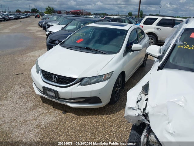 Honda CIVIC EX 2014 2HGFB2F59EH035496 Image 2