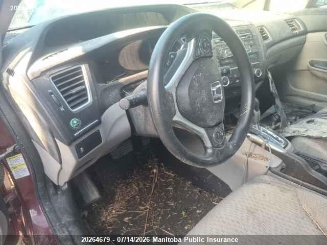 Honda Civic Lx 2014 2HGFB2F42EH025528 Image 5