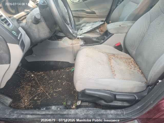 Honda Civic Lx 2014 2HGFB2F42EH025528 Image 6