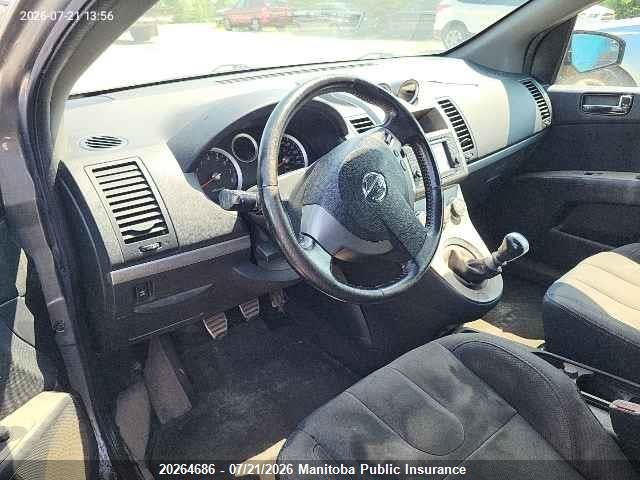 20264686 :رقم المزاد ، 3N1CB6AP0AL695061 vin ، 2010 Nissan Sentra Se-r Spec V مزاد بيع