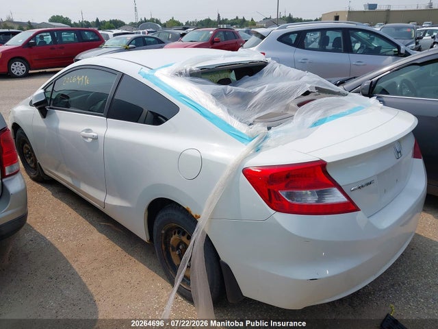 Продаж на аукціоні авто 2013 Honda Civic Lx, vin: 2HGFG3B47DH000958, номер лоту: 20264696