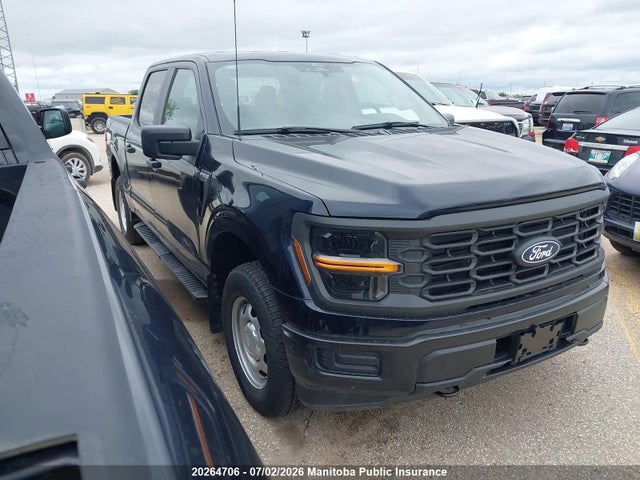 20264706 :رقم المزاد ، 1FTEW1LP9RKD22317 vin ، 2024 Ford F150 Xl Supercrew مزاد بيع