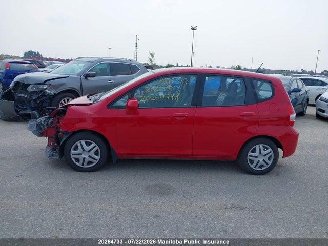 20264733 :رقم المزاد ، JHMGD38418S805709 vin ، 2008 Honda Fit Lx مزاد بيع