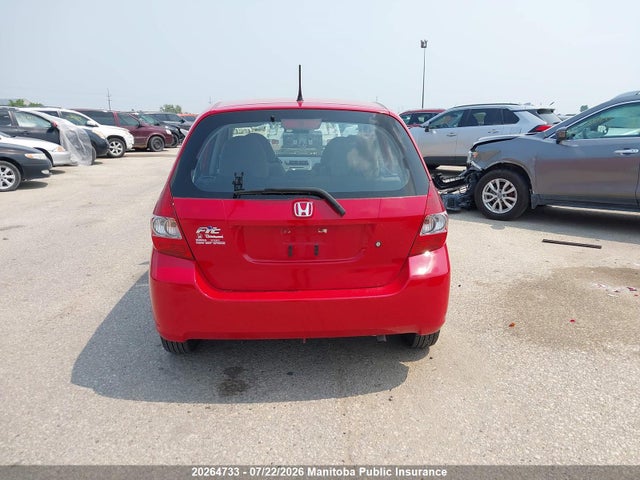 20264733 :رقم المزاد ، JHMGD38418S805709 vin ، 2008 Honda Fit Lx مزاد بيع