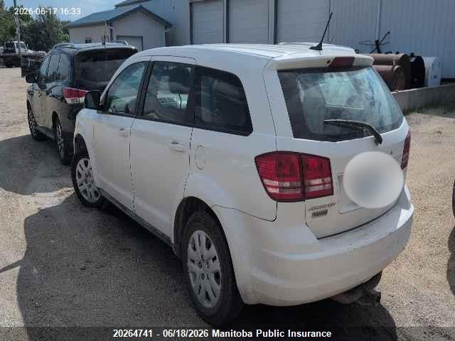 Dodge JOURNEY SE 2016 3C4PDCAB6GT215576 Image 3