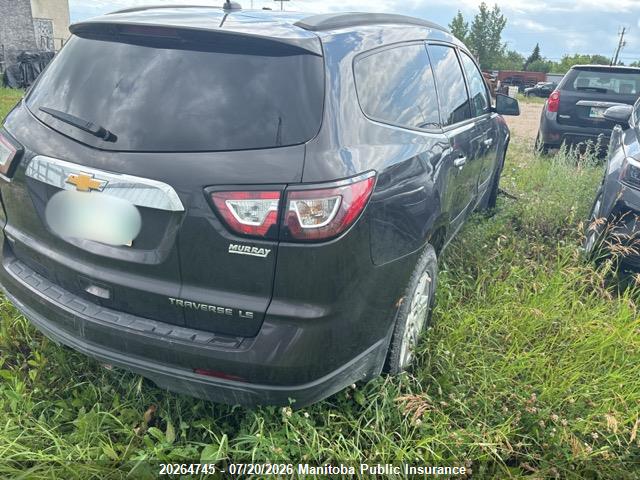20264745 :رقم المزاد ، 1GNKVFED7FJ230668 vin ، 2015 Chevrolet Traverse Ls مزاد بيع