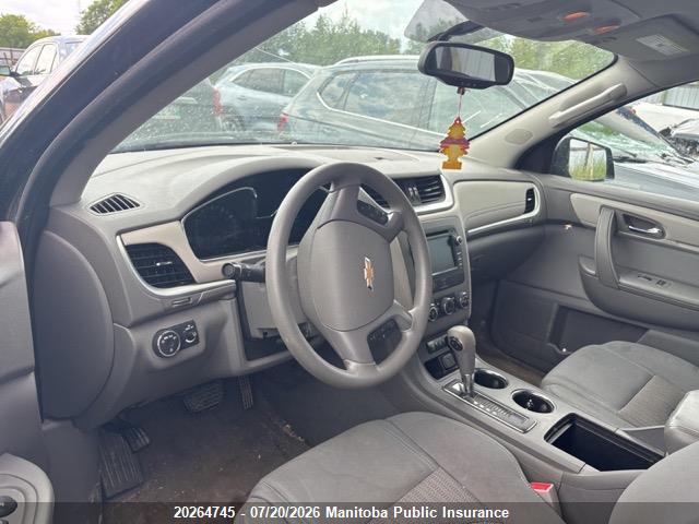 20264745 :رقم المزاد ، 1GNKVFED7FJ230668 vin ، 2015 Chevrolet Traverse Ls مزاد بيع