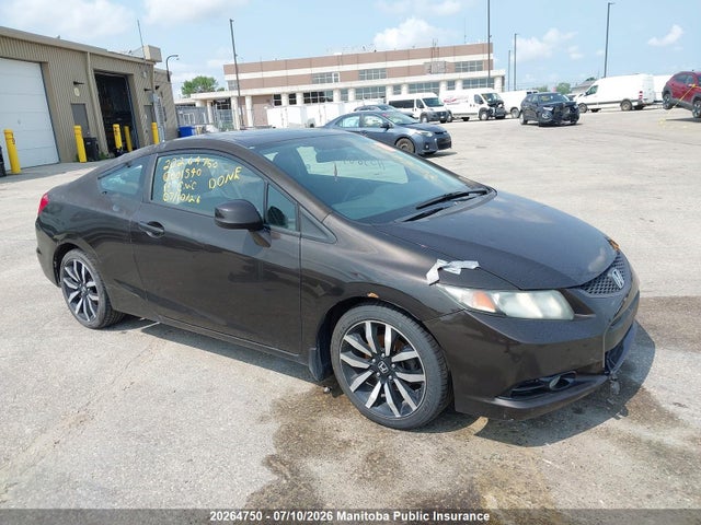 2013 Honda Civic Ex-l მანქანა იყიდება აუქციონზე, vin: 2HGFG3B95DH001540, აუქციონის ნომერი: 20264750