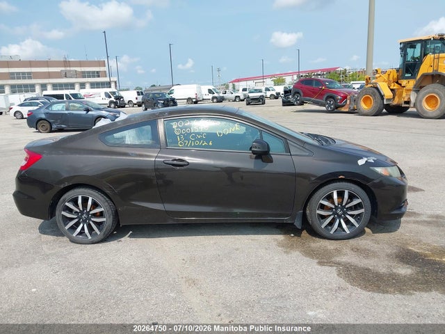 2013 Honda Civic Ex-l მანქანა იყიდება აუქციონზე, vin: 2HGFG3B95DH001540, აუქციონის ნომერი: 20264750