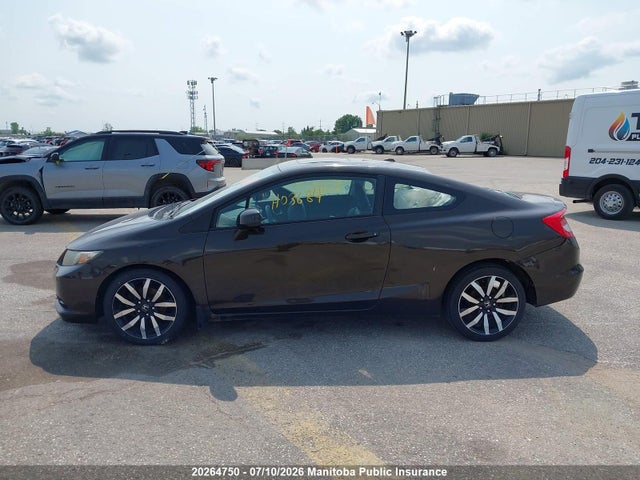 2013 Honda Civic Ex-l მანქანა იყიდება აუქციონზე, vin: 2HGFG3B95DH001540, აუქციონის ნომერი: 20264750